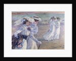 A Walk on the Beach by Theo van Rysselberghe