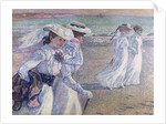 A Walk on the Beach by Theo van Rysselberghe