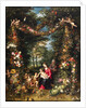 Garland of Flowers with Virgin and Child by Jan Brueghel the Elder
