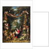 Garland of Flowers with Virgin and Child by Jan Brueghel the Elder