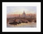 London Bridge, England by Fred E.J. Goff