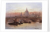 London Bridge, England by Fred E.J. Goff