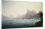 The Bay of Bota-Fogo, Rio de Janeiro by Thomas Ender