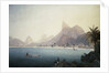 The Bay of Bota-Fogo, Rio de Janeiro by Thomas Ender