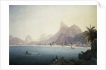 The Bay of Bota-Fogo, Rio de Janeiro by Thomas Ender