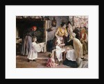 Preparing for the Baptism by Egisto Lancerotto