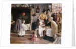 Preparing for the Baptism by Egisto Lancerotto