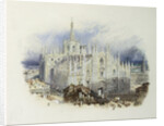 Milan Cathedral, Italy by Myles Birket Foster