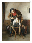 The Village Barber by Nicolaos Gysis