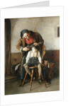 The Village Barber by Nicolaos Gysis