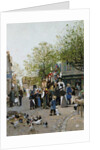 The Troupe Comes to the Village by Luigi Loir