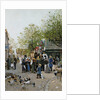 The Troupe Comes to the Village by Luigi Loir
