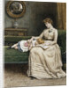 A Quiet Read by George Goodwin Kilburne