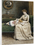 A Quiet Read by George Goodwin Kilburne