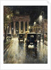 The Brandenburg Gate, Berlin, Germany, by Night by Lesser Ury