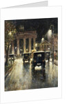 The Brandenburg Gate, Berlin, Germany, by Night by Lesser Ury