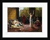 A Harem Scene by Giacomo Mantegazza