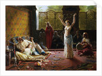 A Harem Scene by Giacomo Mantegazza
