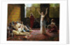 A Harem Scene by Giacomo Mantegazza
