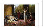 A Harem Scene by Giacomo Mantegazza
