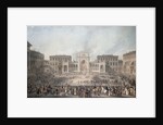 Inauguration of William I in Brussels, Belgium by PierreFrancois Charles Leroy