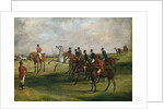 At the Start by Henry Thomas Alken