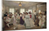 Cinq Heures Chez le Couturier Paquin by Henri Gervex