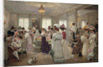 Cinq Heures Chez le Couturier Paquin by Henri Gervex