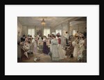 Cinq Heures Chez le Couturier Paquin by Henri Gervex