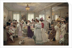 Cinq Heures Chez le Couturier Paquin by Henri Gervex