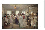 Cinq Heures Chez le Couturier Paquin by Henri Gervex