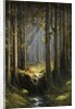 Figures by a Woodland Stream by Gustave Dore