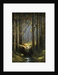 Figures by a Woodland Stream by Gustave Dore