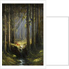 Figures by a Woodland Stream by Gustave Dore