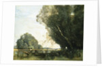 Punting by Jean-Baptiste-Camille Corot