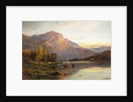 A View of Loch Lomond near Inversnaid, Scotland by Alfred de Breanski