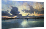 Sunset on the Laguna, Venice, Italy by Marie Joseph Iwill