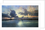Sunset on the Laguna, Venice, Italy by Marie Joseph Iwill