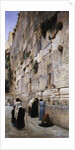 The Wailing Wall by Gustav Bauernfeind