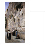 The Wailing Wall by Gustav Bauernfeind