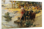 The Oasis by Frederik Arthur Bridgman