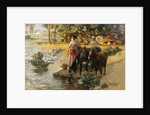 The Oasis by Frederik Arthur Bridgman