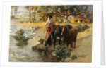 The Oasis by Frederik Arthur Bridgman
