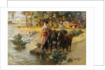 The Oasis by Frederik Arthur Bridgman