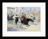 Horsemen Leaving the City by Ulpiano Checa y Sanz