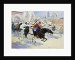 Horsemen Leaving the City by Ulpiano Checa y Sanz