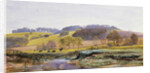Springtime near Marden, Surrey, England by John Brett