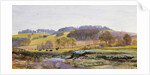 Springtime near Marden, Surrey, England by John Brett