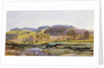 Springtime near Marden, Surrey, England by John Brett