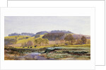 Springtime near Marden, Surrey, England by John Brett